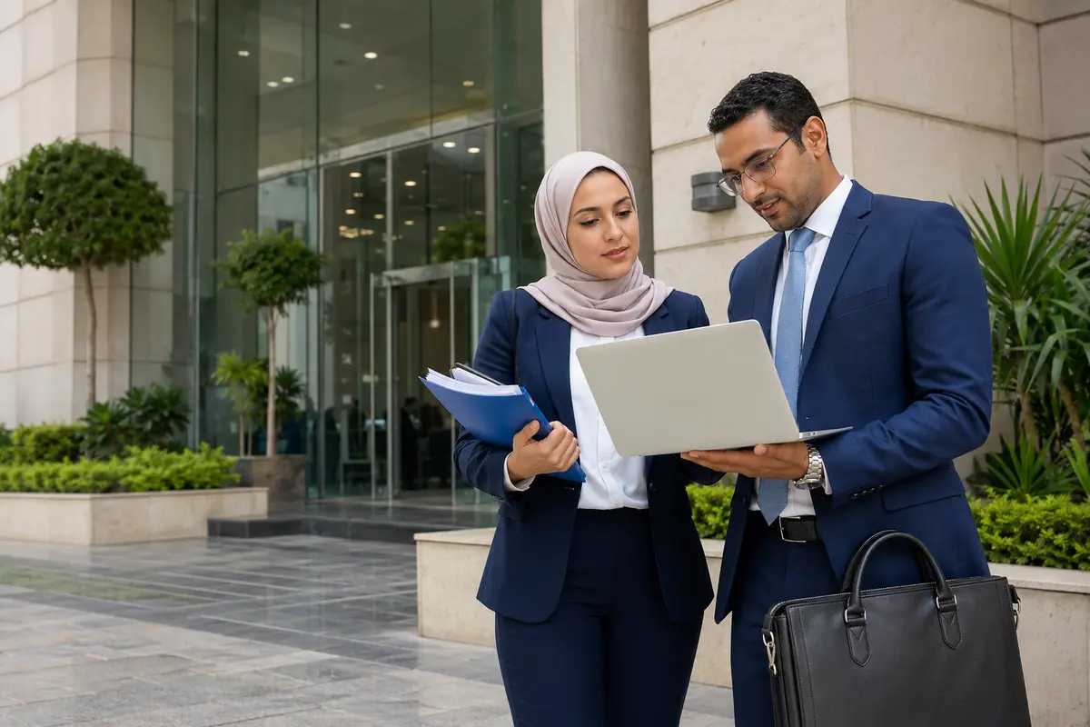استشاريون مصريون يتابعون إجراءات امتثال مستثمر أجنبي